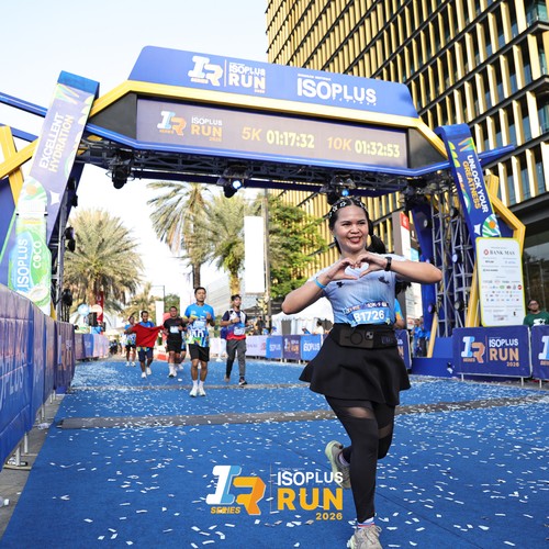 Race photo from ISOPLUS RUN 2026 - JAKARTA