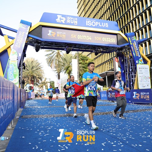 Race photo from ISOPLUS RUN 2026 - JAKARTA