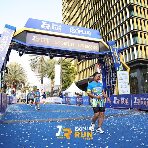 Race photo from ISOPLUS RUN 2026 - JAKARTA