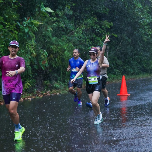 Race photo from Belitung Multisport Festival