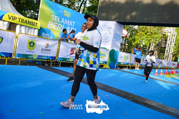 Race photo from Taman Budaya x BOGORUN 2025