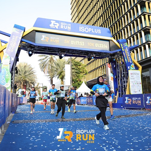 Race photo from ISOPLUS RUN 2026 - JAKARTA