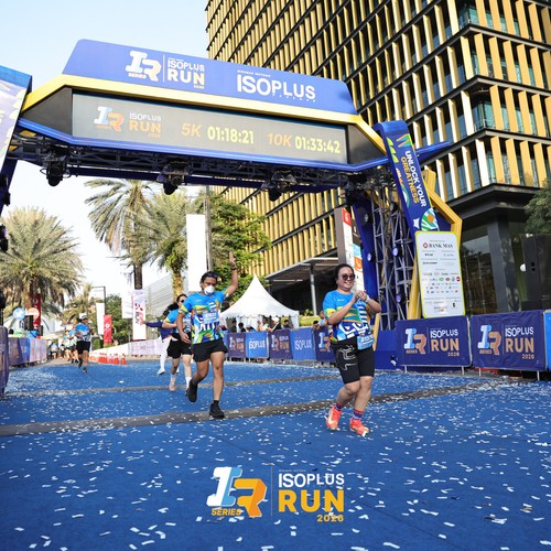 Race photo from ISOPLUS RUN 2026 - JAKARTA