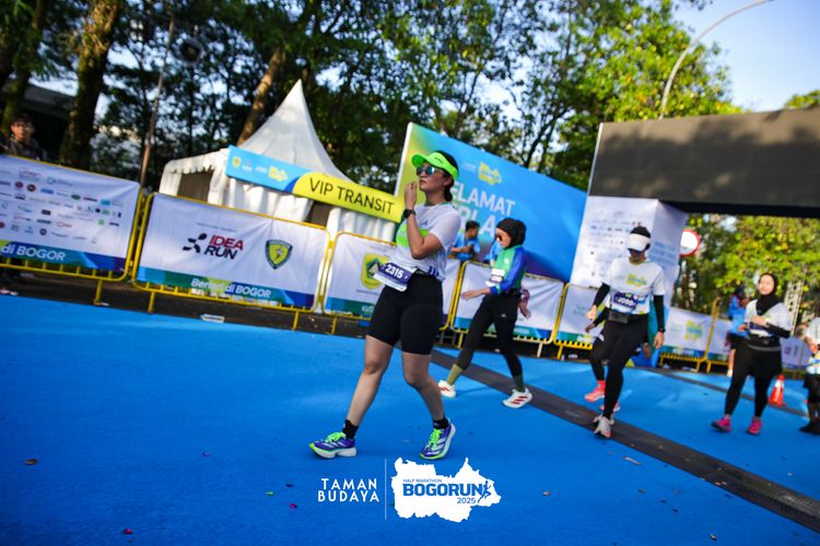 Race photo from Taman Budaya x BOGORUN 2025