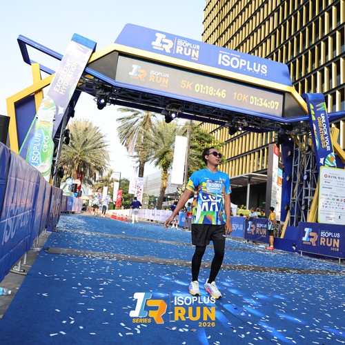 Race photo from ISOPLUS RUN 2026 - JAKARTA