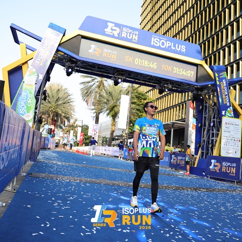 Race photo from ISOPLUS RUN 2026 - JAKARTA