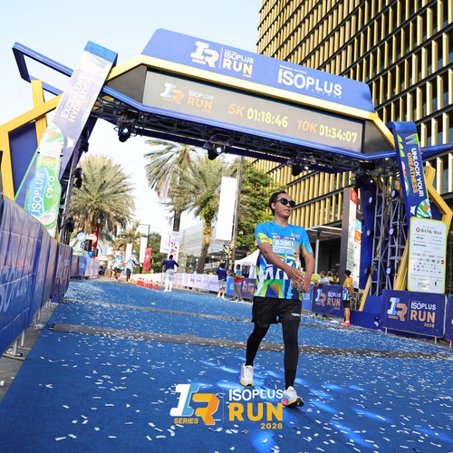 Race photo from ISOPLUS RUN 2026 - JAKARTA