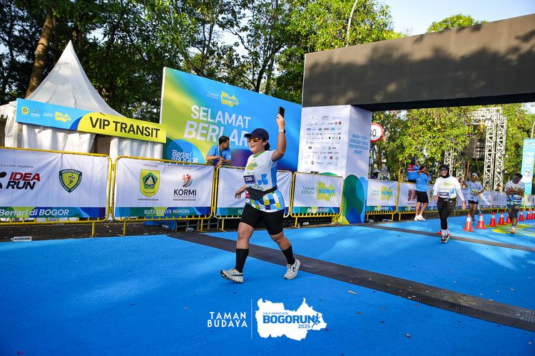 Race photo from Taman Budaya x BOGORUN 2025