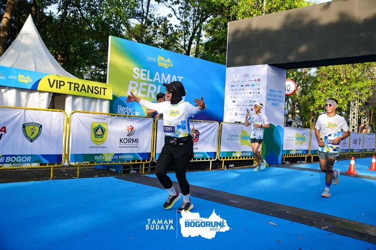 Race photo from Taman Budaya x BOGORUN 2025