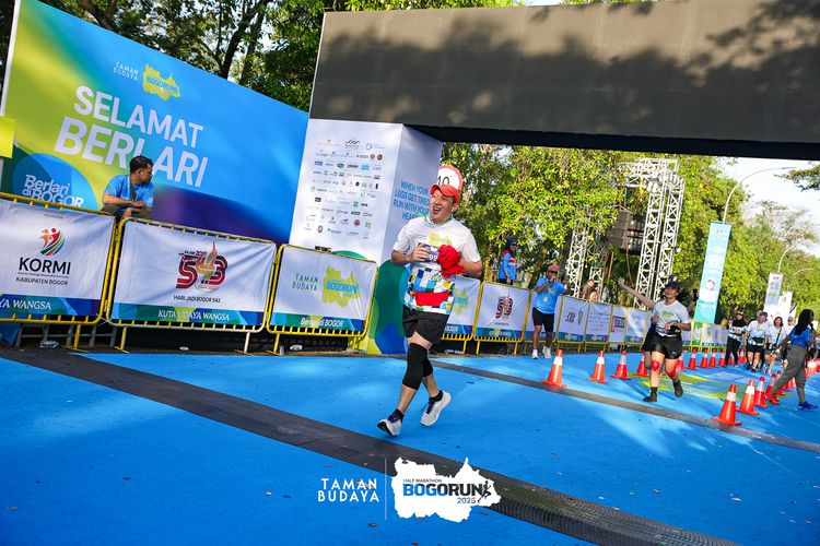 Race photo from Taman Budaya x BOGORUN 2025