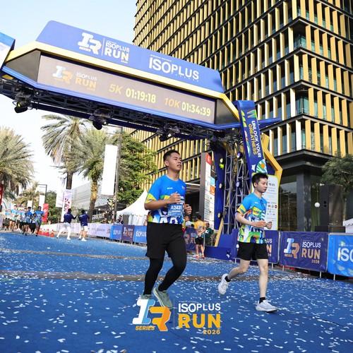 Race photo from ISOPLUS RUN 2026 - JAKARTA