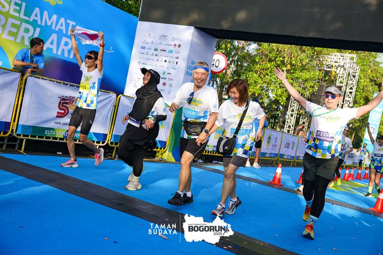 Race photo from Taman Budaya x BOGORUN 2025