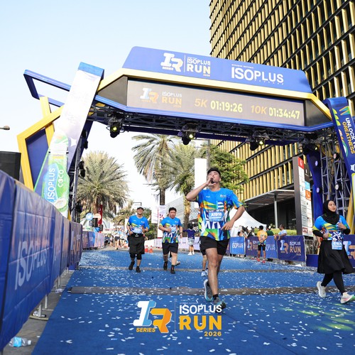 Race photo from ISOPLUS RUN 2026 - JAKARTA