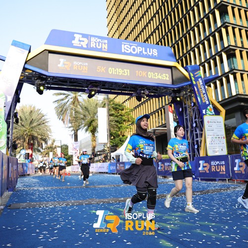 Race photo from ISOPLUS RUN 2026 - JAKARTA