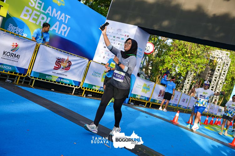 Race photo from Taman Budaya x BOGORUN 2025