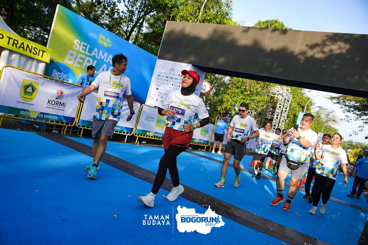 Race photo from Taman Budaya x BOGORUN 2025