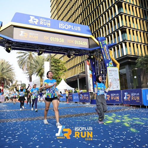 Race photo from ISOPLUS RUN 2026 - JAKARTA
