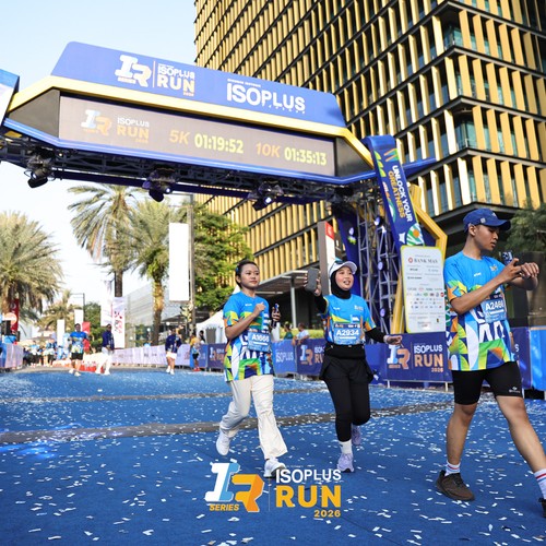 Race photo from ISOPLUS RUN 2026 - JAKARTA
