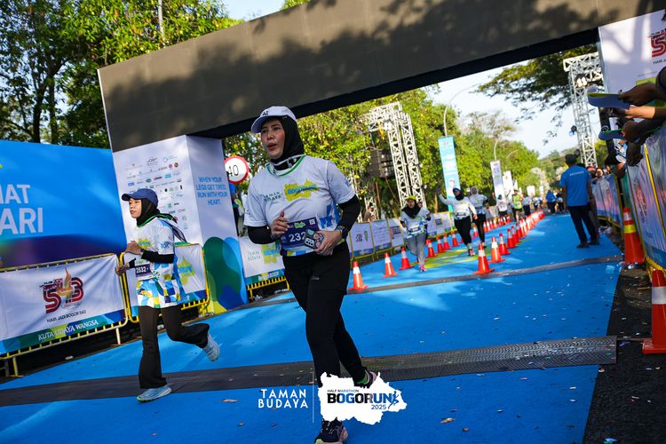 Race photo from Taman Budaya x BOGORUN 2025