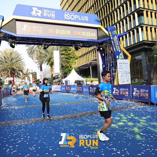 Race photo from ISOPLUS RUN 2026 - JAKARTA