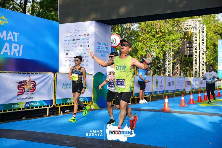 Race photo from Taman Budaya x BOGORUN 2025