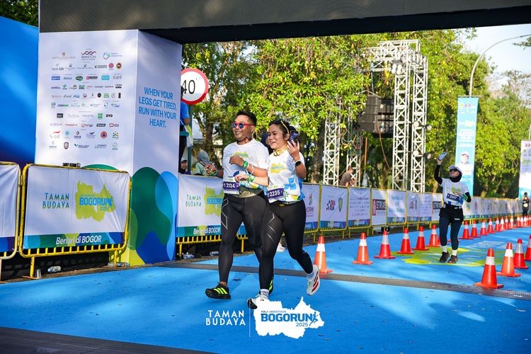 Race photo from Taman Budaya x BOGORUN 2025