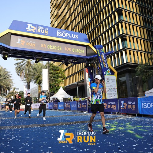 Race photo from ISOPLUS RUN 2026 - JAKARTA