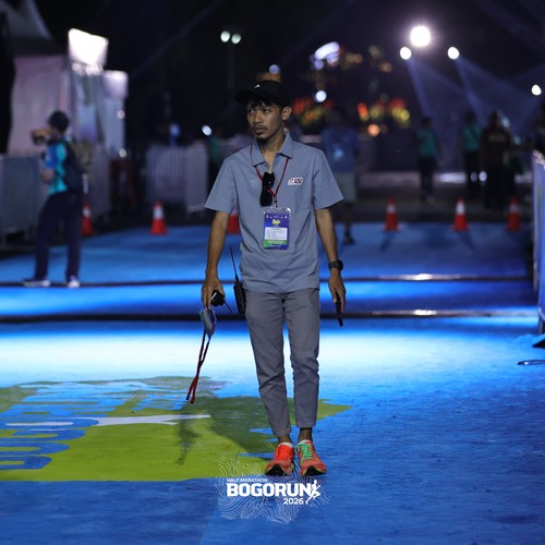 Race photo from BOGORUN 2026