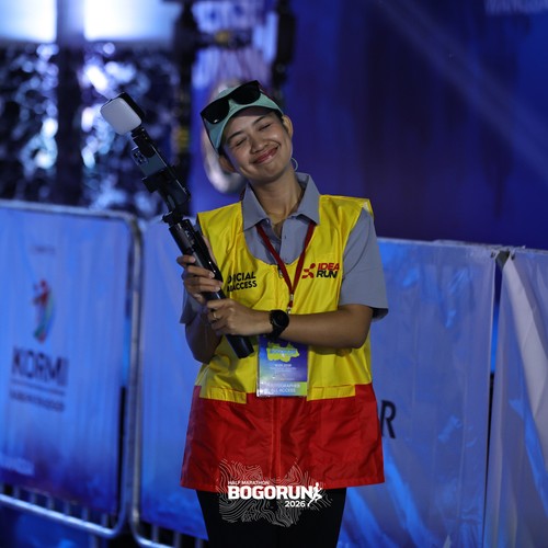 Race photo from BOGORUN 2026
