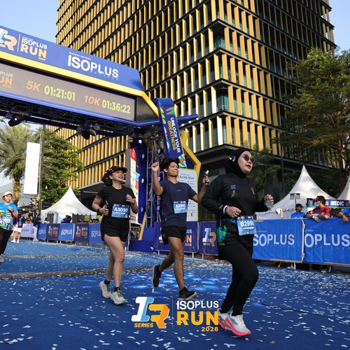Race photo from ISOPLUS RUN 2026 - JAKARTA
