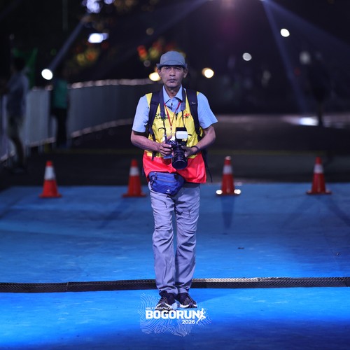Race photo from BOGORUN 2026