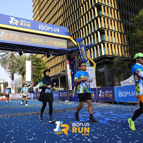 Race photo from ISOPLUS RUN 2026 - JAKARTA
