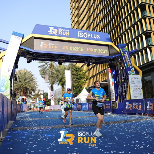 Race photo from ISOPLUS RUN 2026 - JAKARTA