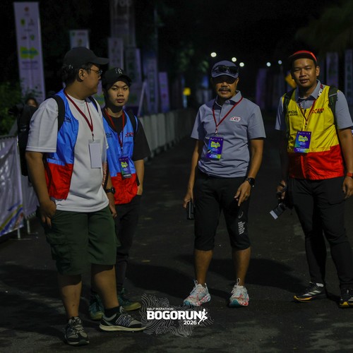 Race photo from BOGORUN 2026