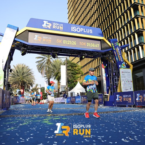 Race photo from ISOPLUS RUN 2026 - JAKARTA