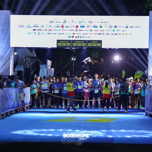 Race photo from BOGORUN 2026