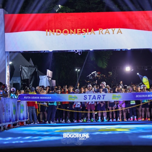 Race photo from BOGORUN 2026