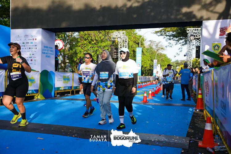 Race photo from Taman Budaya x BOGORUN 2025