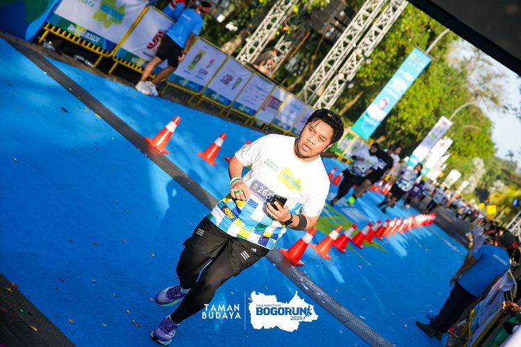 Race photo from Taman Budaya x BOGORUN 2025