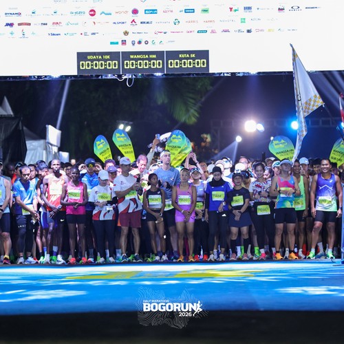 Race photo from BOGORUN 2026