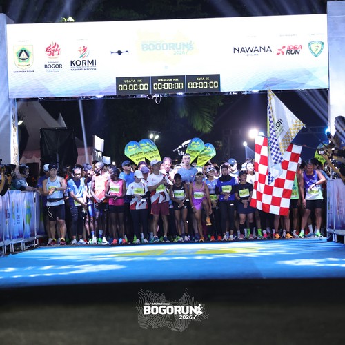 Race photo from BOGORUN 2026