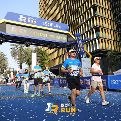 Race photo from ISOPLUS RUN 2026 - JAKARTA