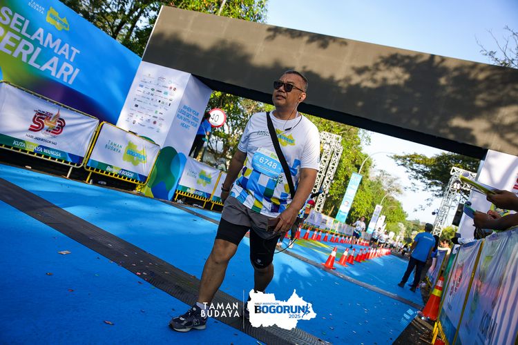 Race photo from Taman Budaya x BOGORUN 2025