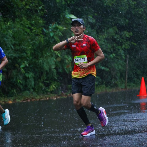 Race photo from Belitung Multisport Festival