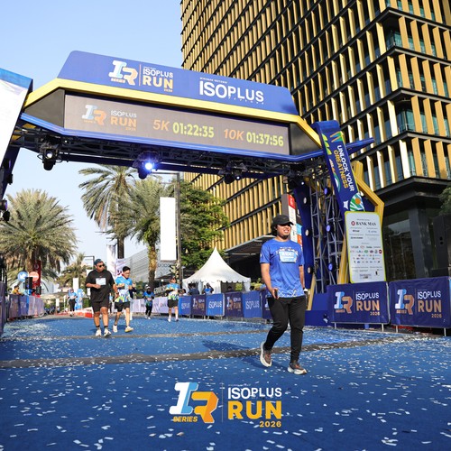 Race photo from ISOPLUS RUN 2026 - JAKARTA