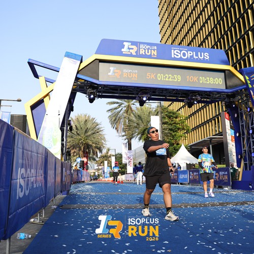Race photo from ISOPLUS RUN 2026 - JAKARTA