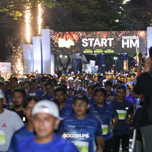 Race photo from BOGORUN 2026