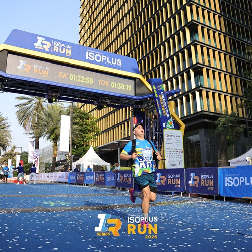 Race photo from ISOPLUS RUN 2026 - JAKARTA