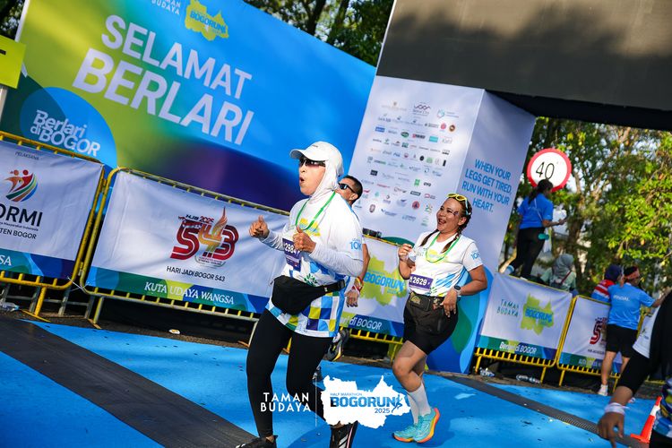 Race photo from Taman Budaya x BOGORUN 2025