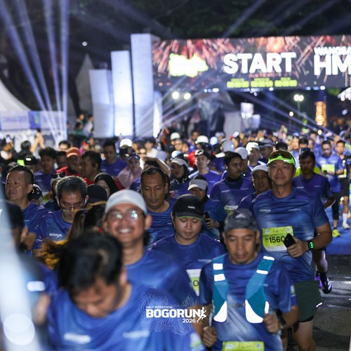 Race photo from BOGORUN 2026